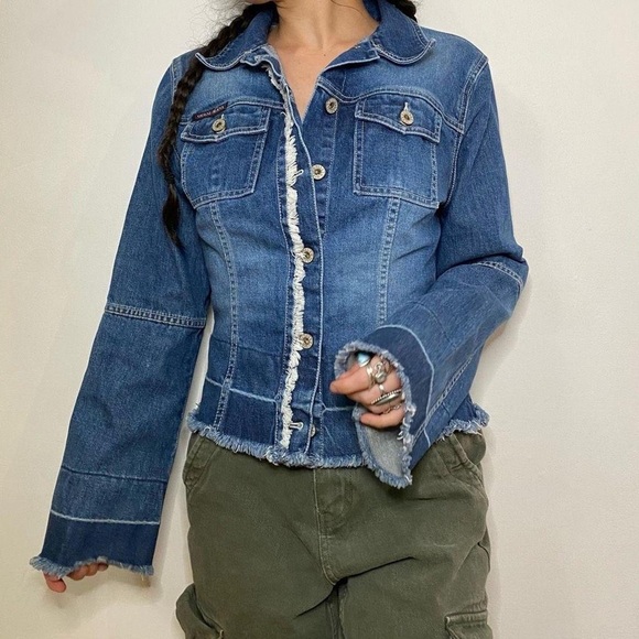 Guess Jackets & Blazers - Vintage GUESS Bell Sleeve Jean Jacket